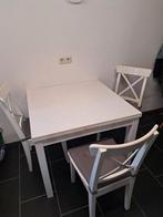 ikea uitrektafel, Huis en Inrichting, Tafels | Eettafels, Ophalen, Gebruikt, Rechthoekig, 50 tot 100 cm