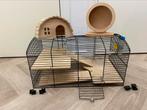 Hamster huis, waterfles, rad en Bovendeel Zolux kooi, Kooi, Gebruikt, Ophalen of Verzenden, Hamster