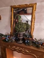 Vintage gietijzeren louvre vaas met buxus bol, Antiek en Kunst, Ophalen of Verzenden