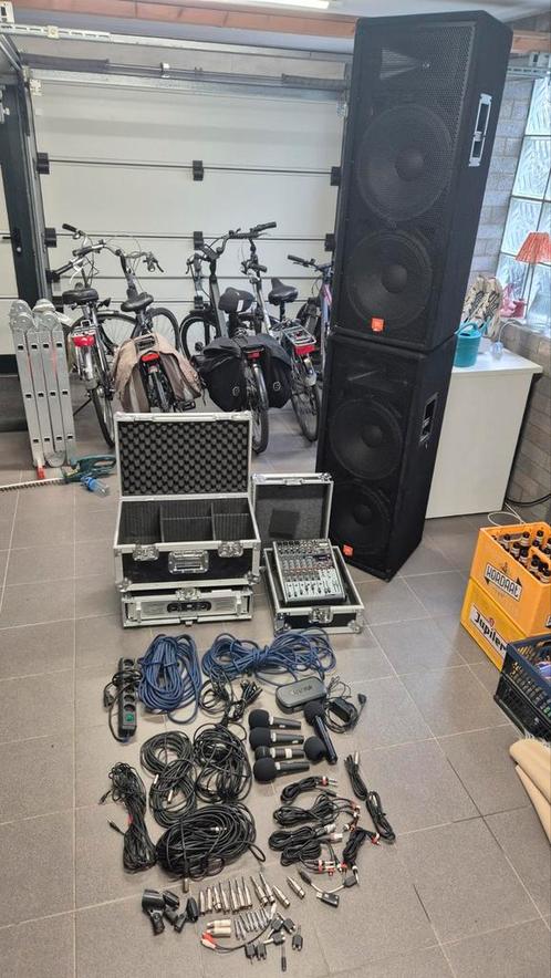 JBL JRX 125 geluidsset PA systeem, Audio, Tv en Foto, Professionele Audio-, Tv- en Video-apparatuur, Gebruikt, Audio, Ophalen