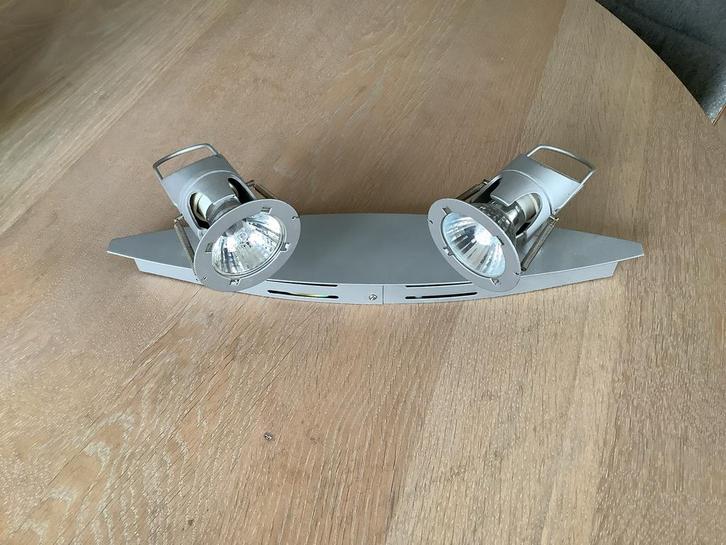 Duo Spot Lamp - Plafond/Wand, Huis en Inrichting, Lampen | Spots, Zo goed als nieuw, Plafondspot of Wandspot, Metaal of Aluminium