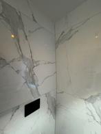 *nieuw* 6 wit marmeren tegels 120x120, Ophalen, 60 cm of meer, 60 cm of meer, Nieuw