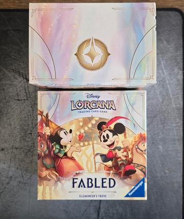 2x Disney Lorcana Fabled Trove - Nieuw! beschikbaar voor biedingen