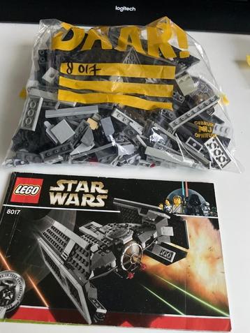 Lego StarWars 8017 Darth Vader schip! beschikbaar voor biedingen