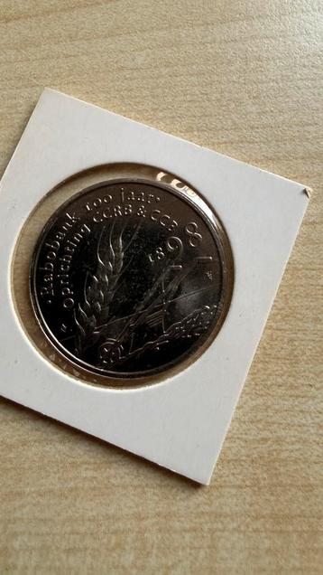 Herdenkingsmunt Rabobank 1898 beschikbaar voor biedingen