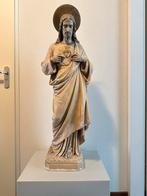 Groot kerkbeeld heiligenbeeld heilig hart, Antiek en Kunst, Ophalen