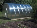 EcoSlideTunnelkas ES 3M /4m x 4M TOT --- 6mm Broeikas, Staal, Polycarbonaat, Verzenden, Kweekkas