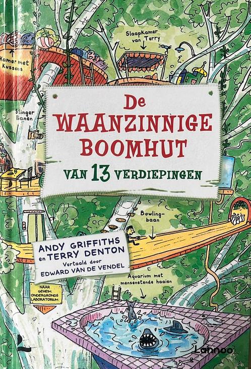 Terry Denton - De waanzinnige boomhut van 13 verdiepingen, Boeken, Kinderboeken | Jeugd | onder 10 jaar, Zo goed als nieuw, Ophalen of Verzenden