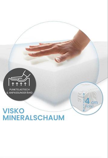 ! Nieuw ! Visco-elastische matrastopper 90x190cm beschikbaar voor biedingen