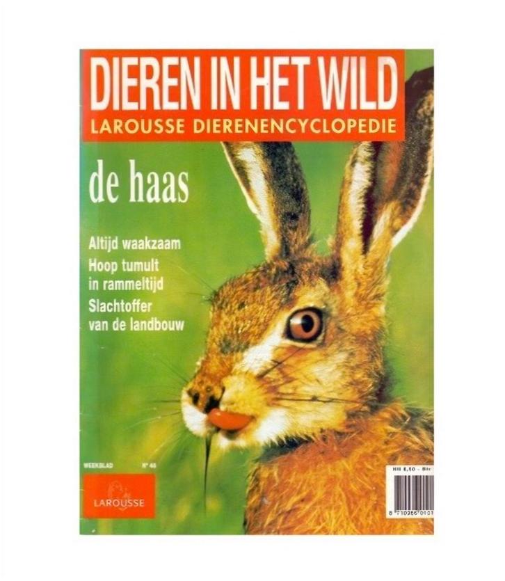 Dierenencyclopedie Dieren in het wild nummers t/m 139, Verzamelen, Tijdschriften, Kranten en Knipsels, Tijdschrift, 1980 tot heden