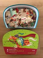 Djeco puzzel 36st. Ridder, Ophalen of Verzenden, 10 tot 50 stukjes, Zo goed als nieuw, 4 tot 6 jaar