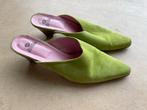 Fred de la Bretoniere maat 40, Ophalen, Sandalen of Muiltjes, Zo goed als nieuw, Groen