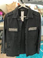 Spijkerjack xs, Ophalen of Verzenden, Nieuw, Maat 46 (S) of kleiner, Zwart