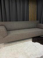Design On Stock Bloq 3-zits bank - Nieuw Wol -, Ophalen, 75 tot 100 cm, Rechte bank, Stof