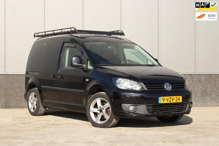 Volkswagen Caddy 1.6 TDI Highline DSG, Nieuwe APK!, Auto's, Bestelauto's, Bedrijf, Te koop, ABS, Airconditioning, Boordcomputer