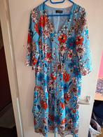 Giovane Bloemenjurk Maat 44, Blauw, Maat 42/44 (L), Ophalen of Verzenden, Zo goed als nieuw