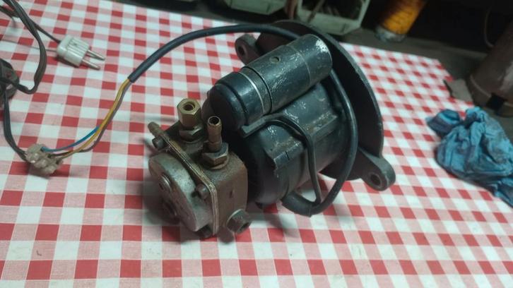 Elektromotor met Pompje - Hanning Elektro-Werke, Doe-het-zelf en Verbouw, Gereedschap | Overige machines, Gebruikt, Ophalen of Verzenden