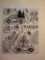 Set kerst stempels van violet studio ( home for christmas), Hobby en Vrije tijd, Stempelen, Ophalen of Verzenden, Zo goed als nieuw