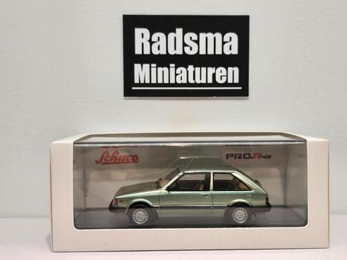 Mazda 323 - 3drs - Green metallic 1:43 Schuco ProR, Hobby en Vrije tijd, Modelauto's | 1:43, Nieuw, Auto, Schuco, Ophalen of Verzenden