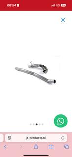 Miltek downpipe decat vo golf 7,5 gti/r, Auto-onderdelen, Uitlaatsystemen, Ophalen of Verzenden, Gebruikt