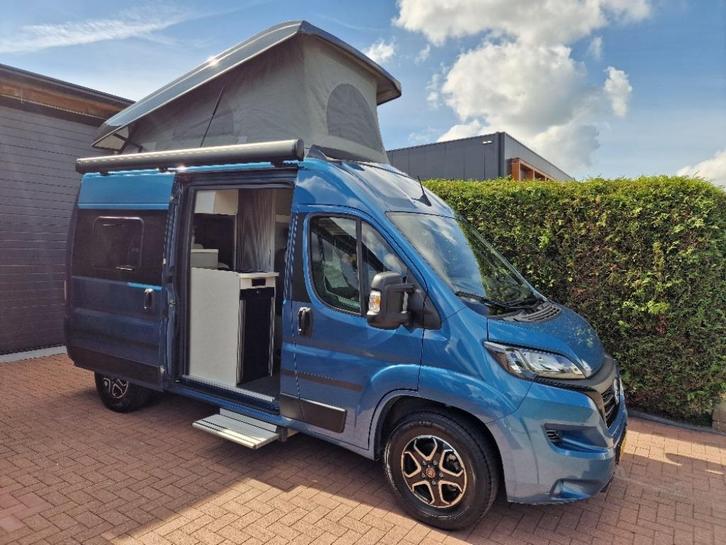 Hymer Free 540 Vast bed, Hefdak, Automaat, Navi, Nieuw Model, Caravans en Kamperen, Campers, Bedrijf, tot en met 4, Buscamper of Camperbus