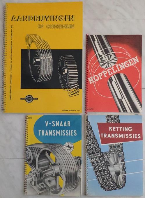 Vintage reclame folders drukwerk Verwaaijen aandrijvingen, Boeken, Catalogussen en Folders, Gelezen, Ophalen