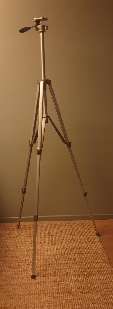 Groot, zwaar en stevig statief, Audio, Tv en Foto, Fotografie | Fotostudio en Toebehoren, Gebruikt, Achtergrond, Ophalen of Verzenden