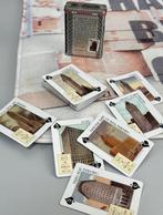 SkyScraper Wolkenkrabbers speelkaarten blik zilveren rand, Verzamelen, Speelkaarten, Jokers en Kwartetten, Ophalen of Verzenden