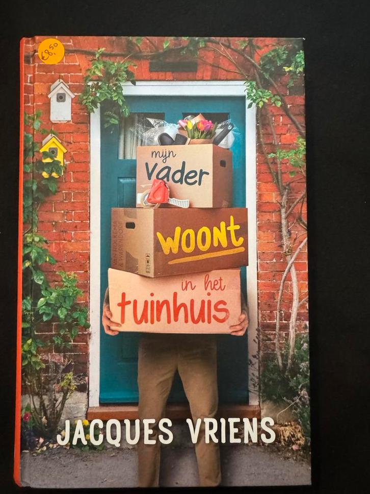 Jacques Vriens - Mijn vader woont in het tuinhuis, Boeken, Kinderboeken | Jeugd | 10 tot 12 jaar, Ophalen of Verzenden