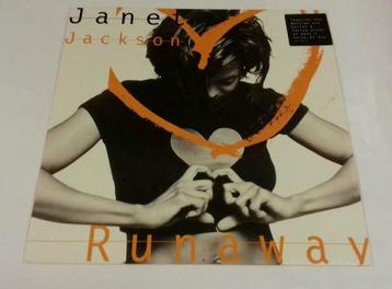 Janet Jackson VINYL 12 " Runaway - When I think of you mixes beschikbaar voor biedingen