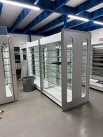 9 Vitrinekasten met Verlichting - Winkel Inrichting, Huis en Inrichting, Kasten | Vitrinekasten, Ophalen of Verzenden