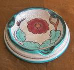 Antieke Plateel Gouda asbak, begin 20e Eeuw., Antiek en Kunst, Verzenden