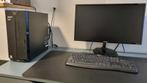 Complete set desktop PC, Computers en Software, Desktop Pc's, Ophalen, Gebruikt, Acer., Met monitor