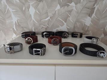 MICHAEL KORS RIEMEN...nieuw en zgan...PER STUK TE KOOP! beschikbaar voor biedingen