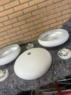 EGLO plafondlamp Mogano wit/zilver 3 stuks, Huis en Inrichting, Lampen | Plafondlampen, Ophalen, Zo goed als nieuw
