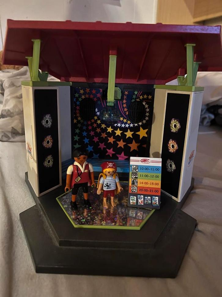 Playmobil podium met figuren, Huis en Inrichting, Haarden, Gebruikt, Ophalen of Verzenden