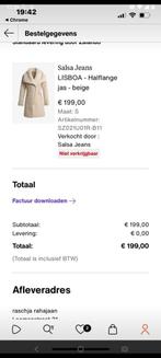 Salsa jas, Ophalen of Verzenden, Nieuw, Maat 34 (XS) of kleiner