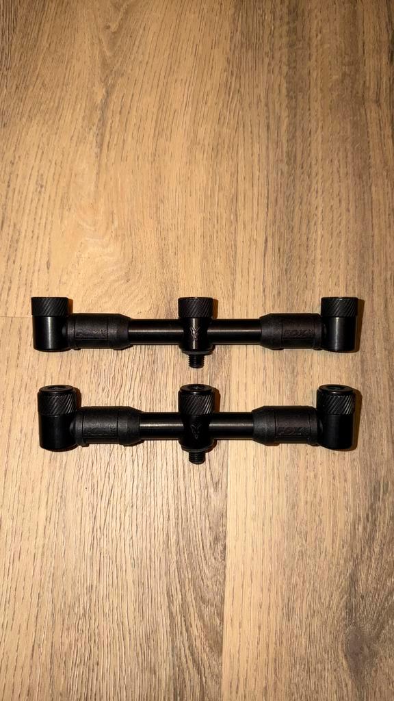 FOX BLACK LABEL QR 3 ROD ADJUSTABLE BUZZ BARS-2 STUKS, Doe-het-zelf en Verbouw, Hang- en Sluitwerk, Zo goed als nieuw, Ophalen of Verzenden