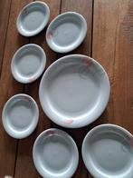 6 gebaksbordjes, Huis en Inrichting, Keuken | Servies, Ophalen, Porselein, Overige stijlen, Bord(en)