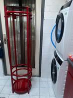 Prachtige RETRO HEWI staande kapstok jaren 90 rood, Ophalen, Kunststof, Zo goed als nieuw, Staande kapstok