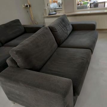 2 zgan banken donker grijs beschikbaar voor biedingen