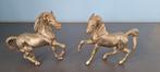 Vintage gegoten spelter paardenbeeldjes, Ophalen of Verzenden, Dier, Zo goed als nieuw