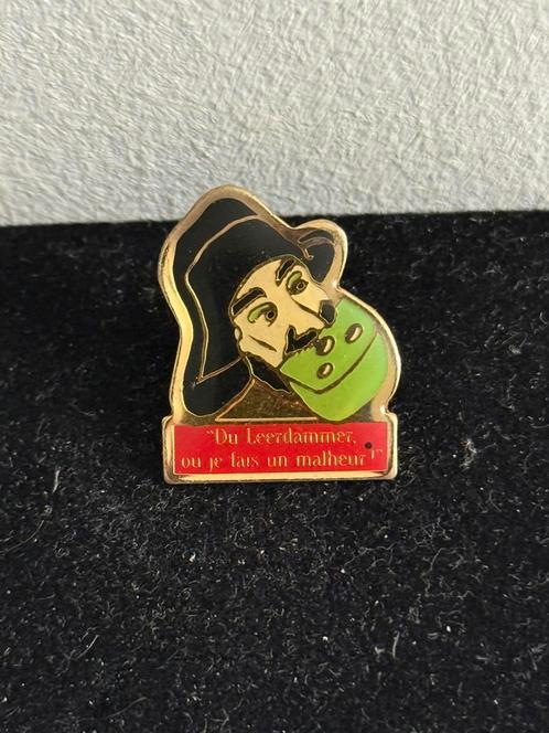 Du Leerdammer Ou Je Fais Un Malheur Pin, Verzamelen, Speldjes, Pins en Buttons, Gebruikt, Speldje of Pin, Overige onderwerpen