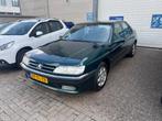 Peugeot 605 2.0 ST 1999 Groen, Auto's, Voorwielaandrijving, 4 cilinders, Handgeschakeld, Grijs