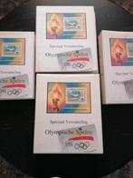 4 postzegel Olympische spelen boeken Bieden, Postzegels en Munten, Ophalen, Overige thema's