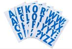 plakletters in alle kleuren en div. formaten, Hobby en Vrije tijd, Stickers en Plaatjes, Ophalen of Verzenden, Nieuw