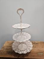 LEUKE OUDE BROCANTE ETAGÉRE, Ophalen of Verzenden, Gebruikt