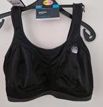 Zwarte sport bh maat 85F (NIEUW) c, Hema, Ophalen of Verzenden, Zwart, BH