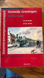 Stoomtramwegmaatschappij Oostelijk Groningen 1915-1948, Ophalen of Verzenden, Zo goed als nieuw, Tram, Boek of Tijdschrift