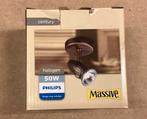 Philips 50W halogeen spot, Halogeen, Metaal of Aluminium, Ophalen of Verzenden, Zo goed als nieuw